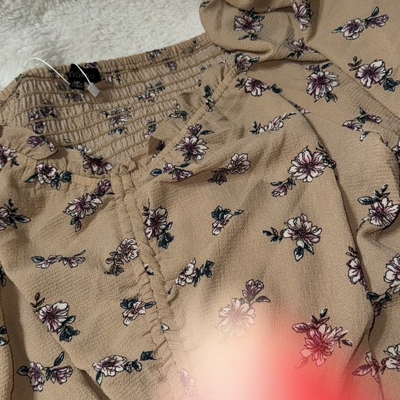 Zenobia FLORAL RUFFLE BLOUSE - Picture 5 of 10